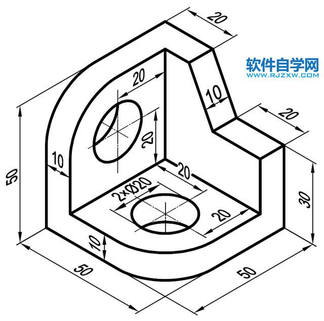 solidworks实体建模新手用拉伸、倒圆角完成