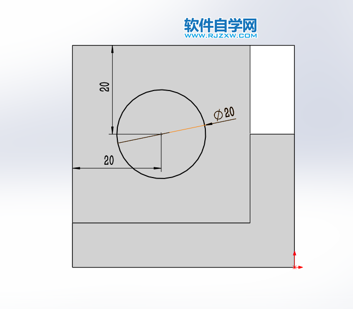 solidworks实体建模新手用拉伸、倒圆角完成