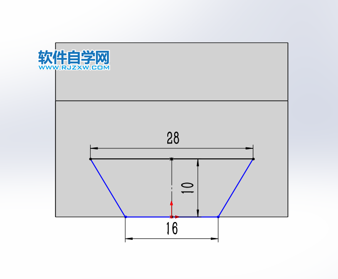 用SolidWorks进行实体建模三个特征完成