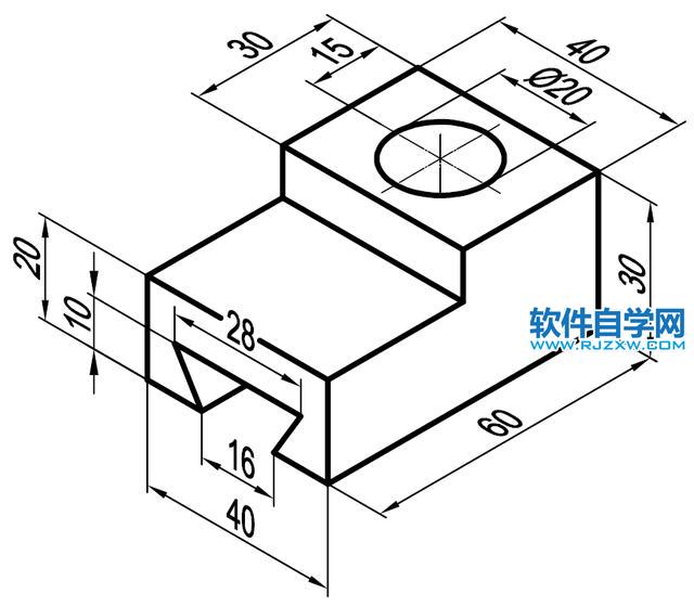 用SolidWorks进行实体建模三个特征完成