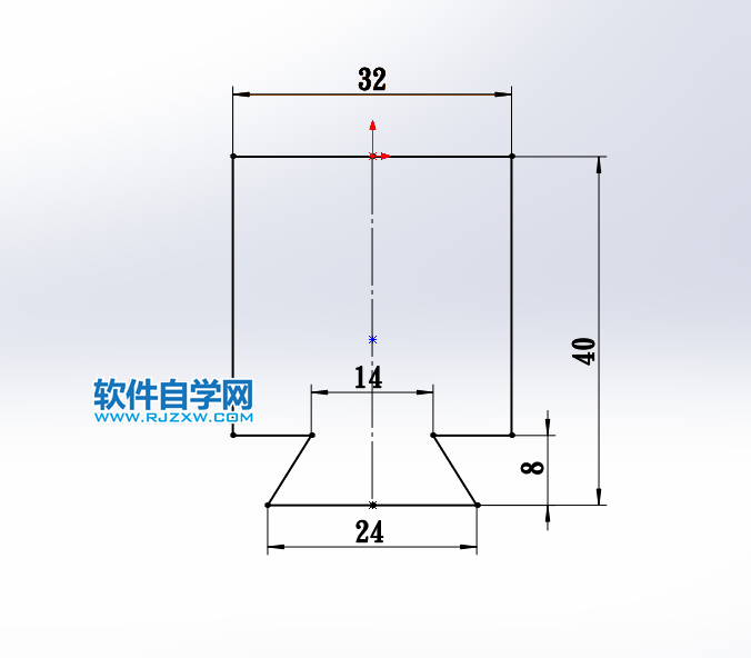 solidworks完全贯穿两的切除方法，新手必学