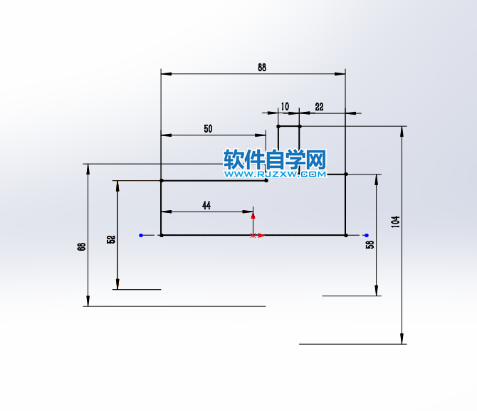 solidworks绘制轴套零件的思路