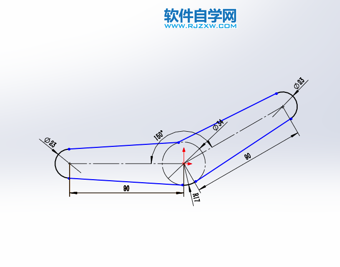 solidworks的两侧对称绘图技巧新手必学