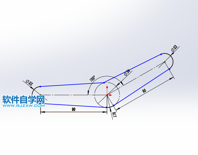 solidworks的两侧对称绘图技巧新手必学