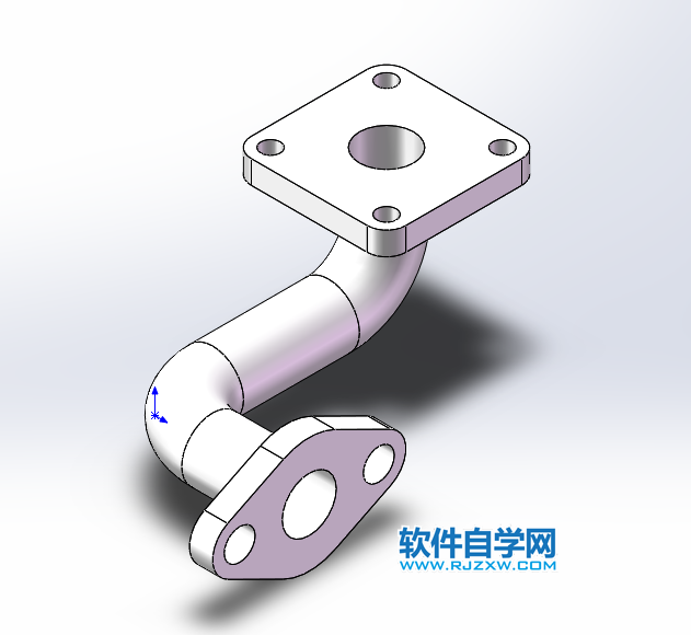 Solidworks画管道连接器超简单