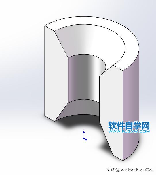 solidworks旋转切除的使用方法