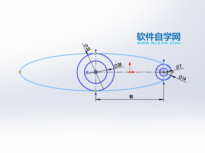 solidworks绘制草图练习二