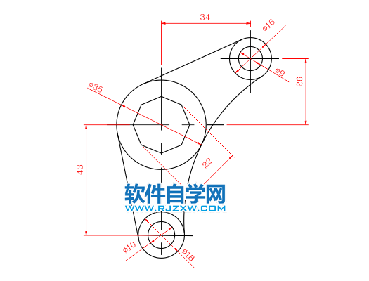 solidworks绘制草图练习一