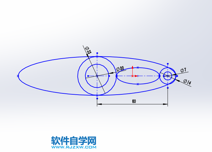 solidworks绘制草图练习二