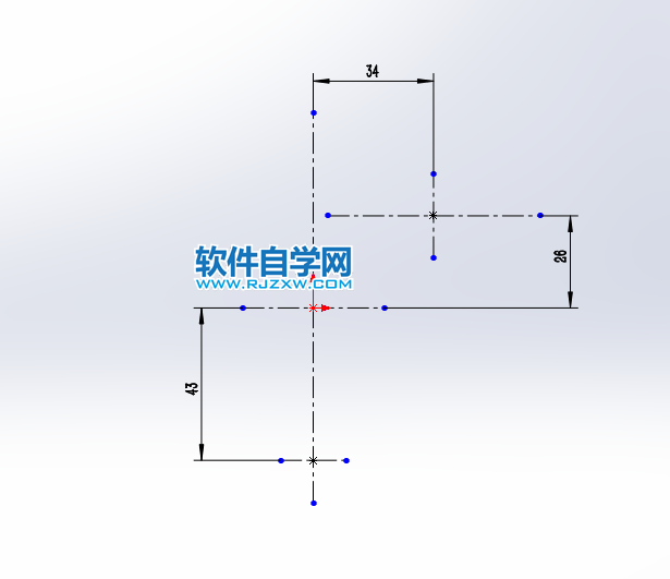 solidworks绘制草图练习一