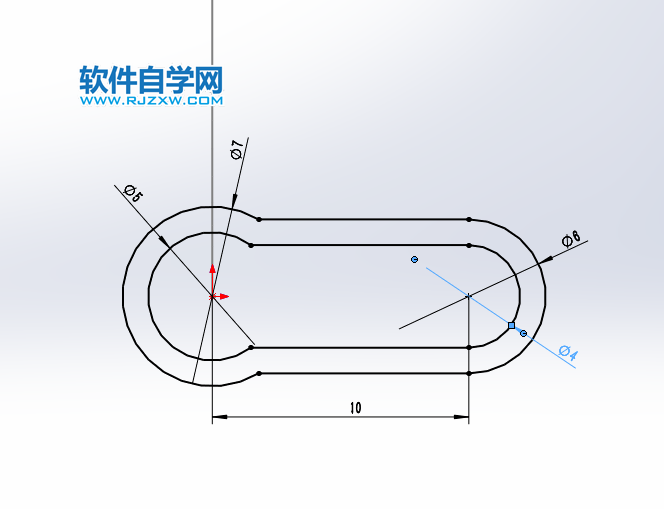 solidworks扫描草图轮廓使用方法