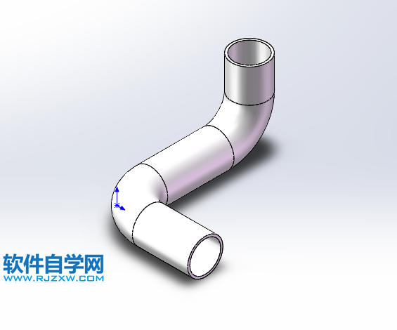 solidworks利用扫描轻松做管道