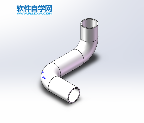 solidworks利用扫描轻松做管道