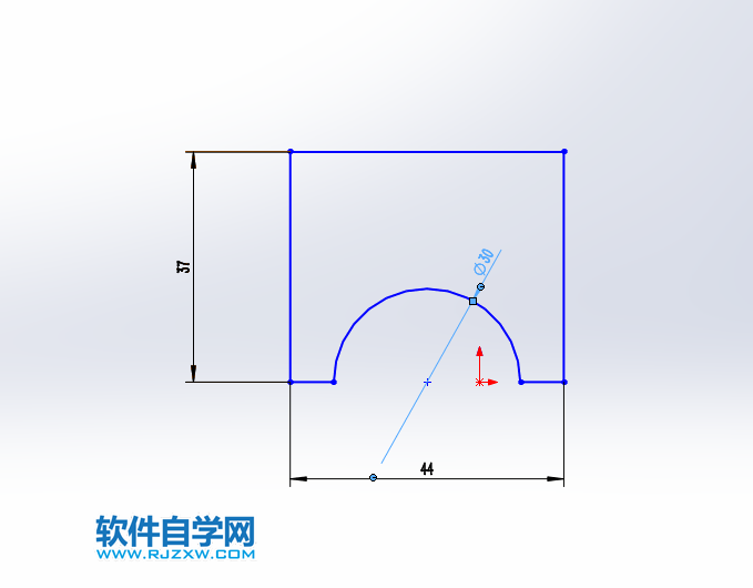 Solidworks实体倒圆角的方法