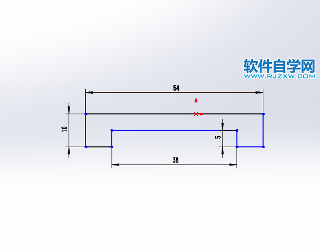 超简单solidworks拉伸凸台练习