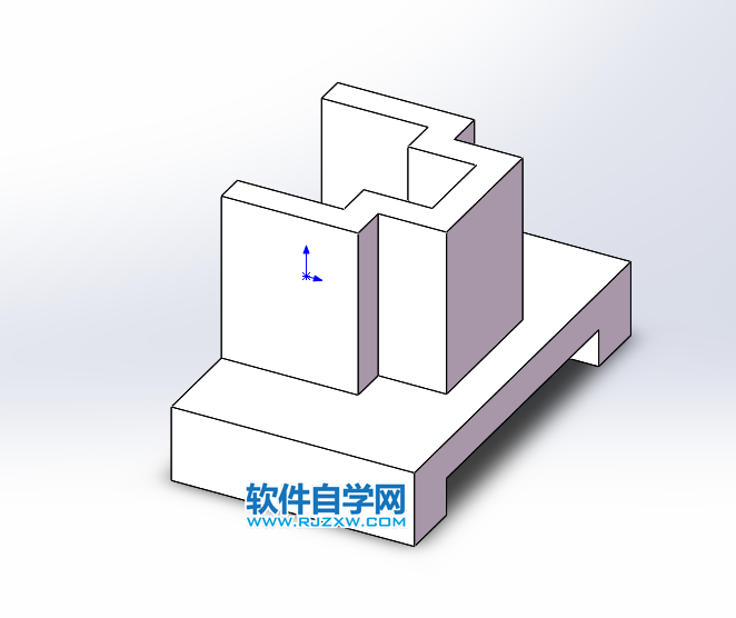 超简单solidworks拉伸凸台练习