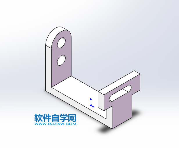 solidworks拉伸凸台与切除绘制零件