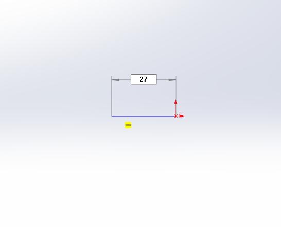 solidworks直线工具草图练习