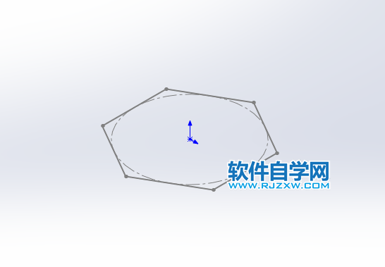 solidworks怎么画内切圆草图