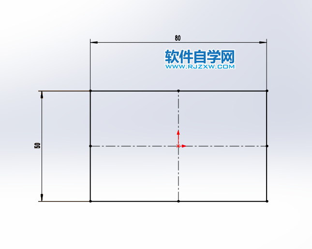 solidworks怎么在草图画中心矩形