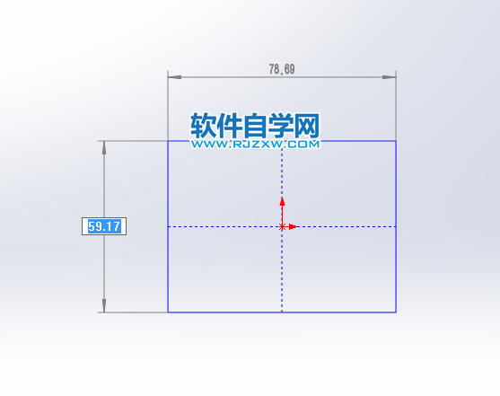 solidworks怎么在草图画中心矩形