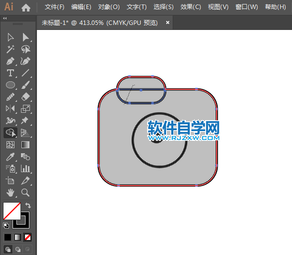 ai怎么设计数码手机APP图标