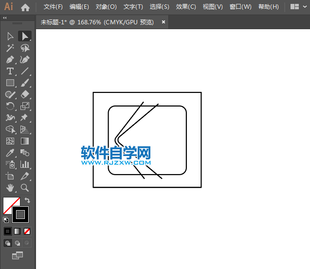 ai怎么设计Kodak标志矢量图