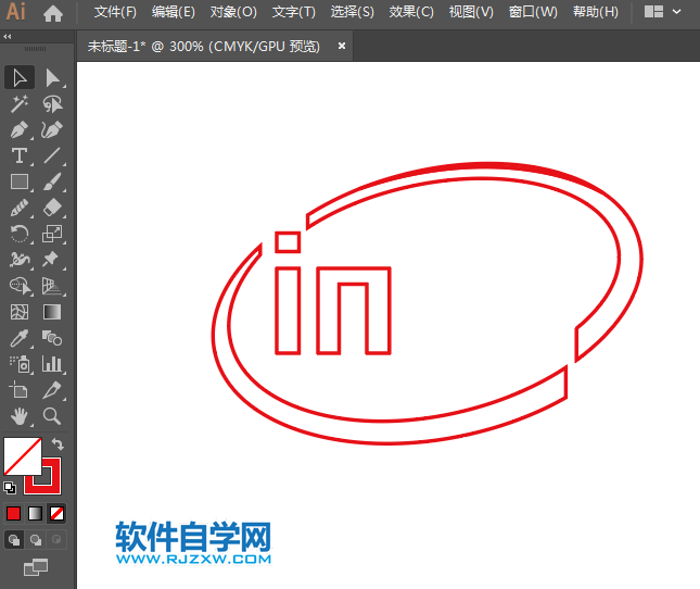 ai怎么设计因特尔图标