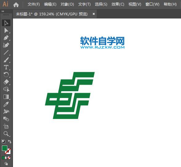 用ai简单设计中国邮政标志教程