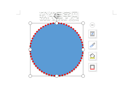 wps怎么设置圆点轮廓