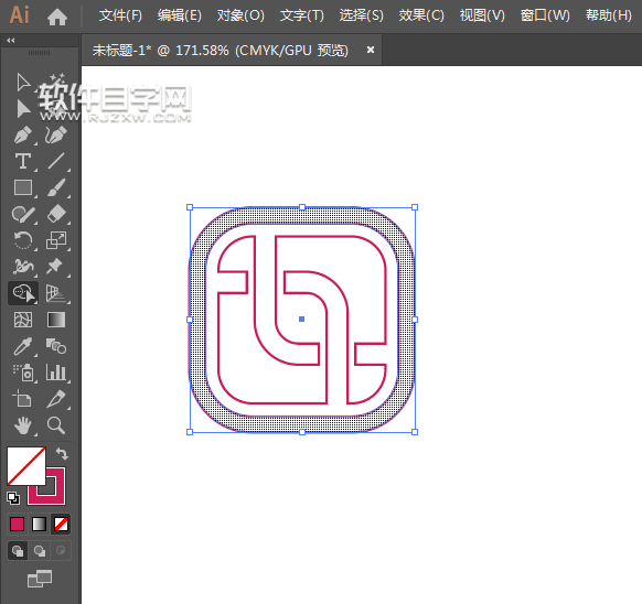 ai圆角矩形怎么创建标志