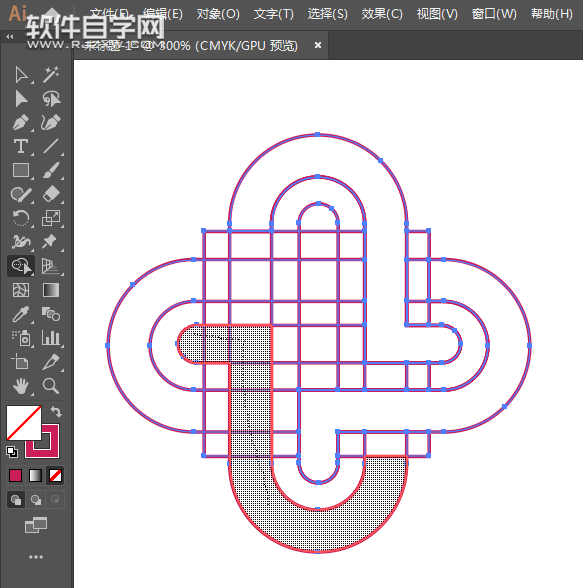 ai矩形偏移怎么创建LOGO