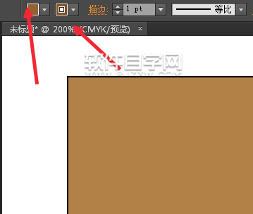 ai怎么给文字设置投影效果