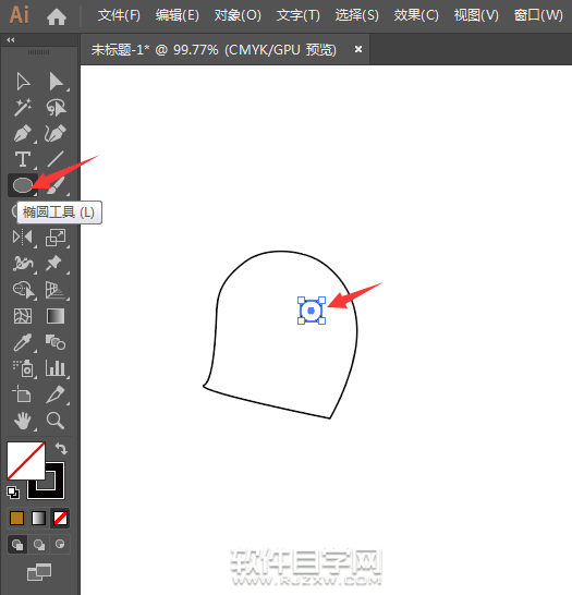 ai怎么画一个示爱的小鸟