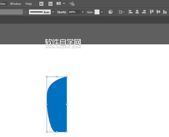 ai怎么用对称方法画洗衣液瓶图形