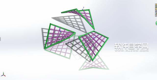 SolidWorks投影曲线与基准面镜像画图