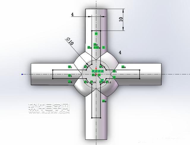 SolidWorks圆周阵列怎么画图