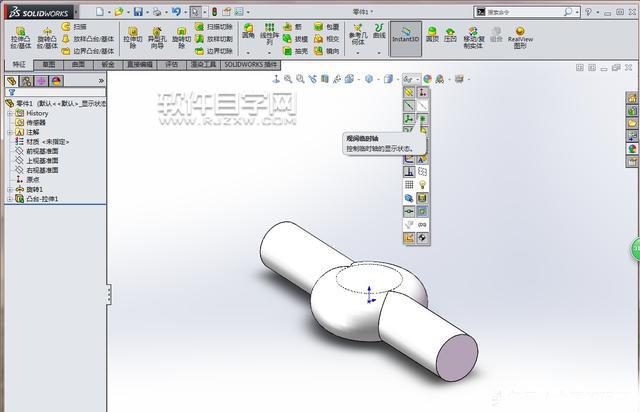 SolidWorks圆周阵列怎么画图