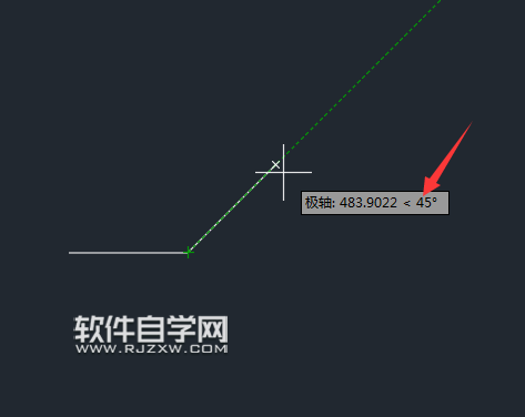 CAD2019怎么设置不同的角度追踪