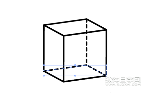 正方形立体感怎么画