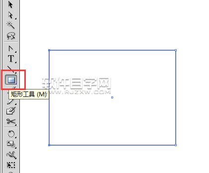 ai矩形描边不同色