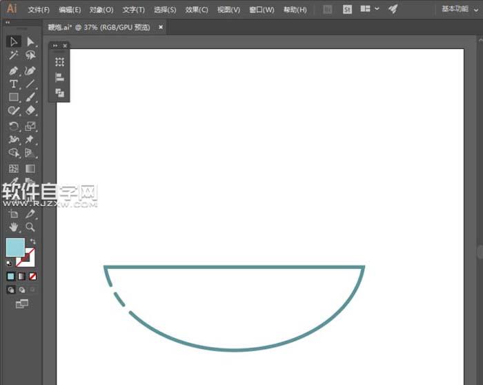 AI怎么画一碗汤圆简笔画