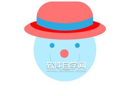 ai怎么绘制圣诞雪人