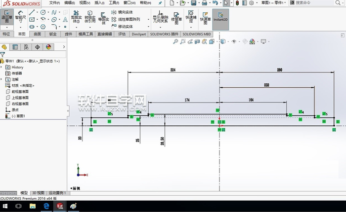 SolidWorks2016怎么画轴呢？