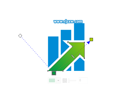 CDR怎么设计数据指数图标