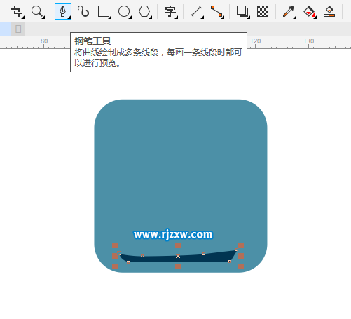 CorelDRAW X8怎么设计帆船图案呢？