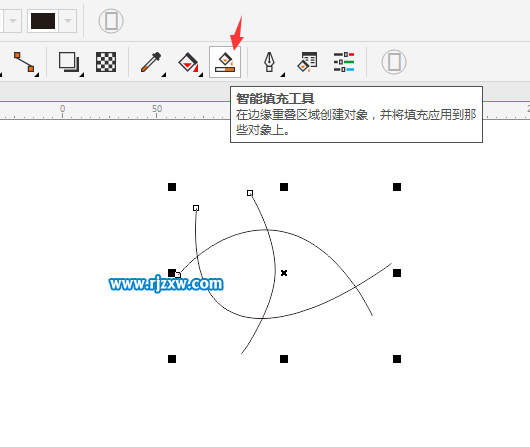 cdrX8智能填充工具没有在哪打开