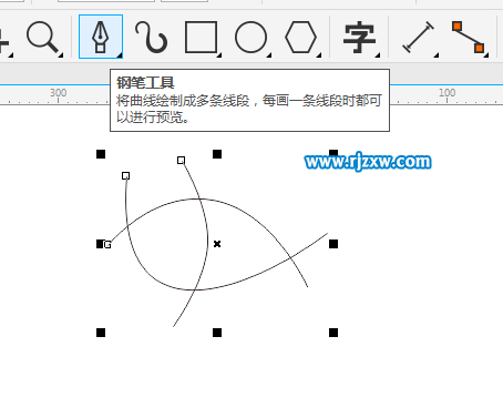 cdrx8的智能填充工具怎么使用