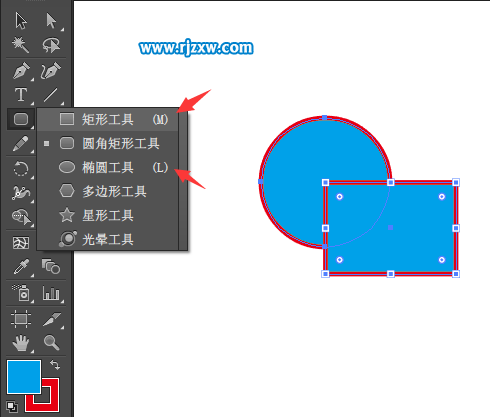 怎么用AI修边进行修剪并把对象的描边删除