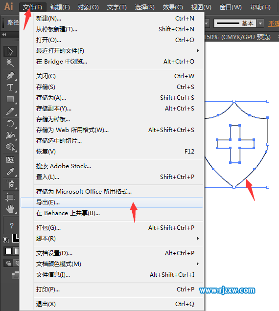 AI线框怎么转DWG格式